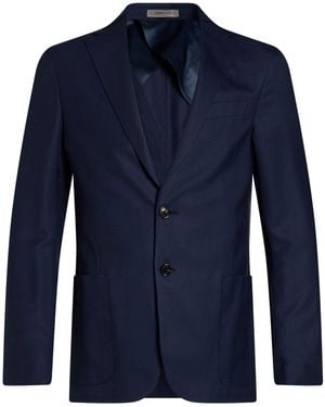 Corneliani Blazer Virgin Wool - Blue