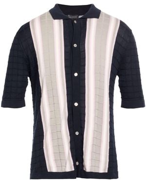Tagliatore Shirt Cotton - Blue