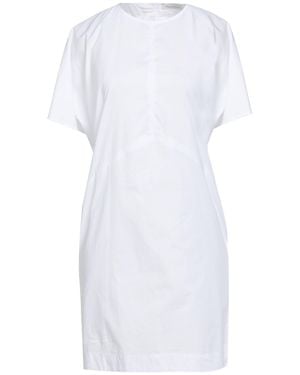 Manila Grace Mini Dress Cotton - White