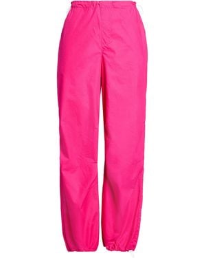 Freedomday Fuchsia Pants Cotton - Pink
