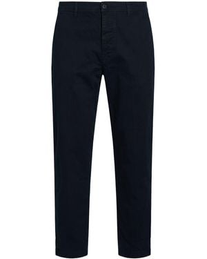 Brian Dales Midnight Pants Cotton, Elastane - Blue