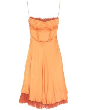 Moschino Midi Dress - Orange
