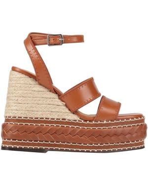 Castañer Sandals Leather - Brown