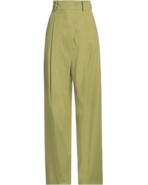 Alysi Crème Pants Cotton - Green