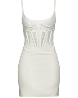 Mugler Mini Dress - White