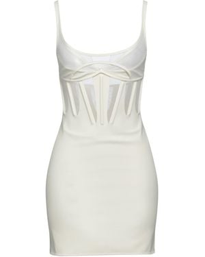 Mugler Mini Dress - White