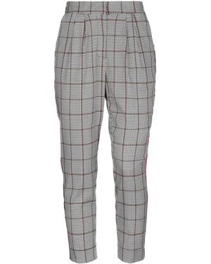 Soallure Pants Polyester, Viscose, Elastane - Gray