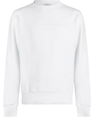 Cooperativa Pescatori Posillipo Sweatshirt Cotton, Elastane - White