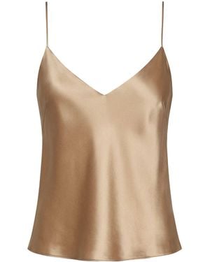 Galvan London Sand Top Triacetate, Polyester - Natural