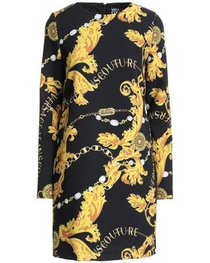 Versace Jeans Couture Mini Dress Polyester, Elastane - Black