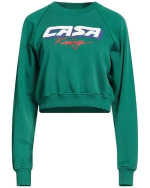 CASABLANCA Sweatshirt Organic Cotton - Green