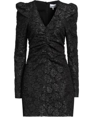 Ganni Mini Dress - Black