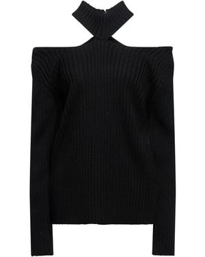 Christopher Kane Turtleneck Virgin Wool - Black
