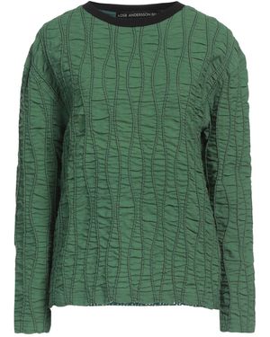 ANDERSSON BELL Military Top Cotton, Rayon, Polyester, Polyurethane - Green