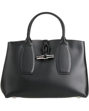Longchamp Handbag Calfskin - Black