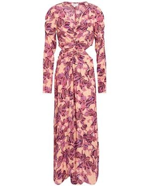 A.L.C. Vestido midi - Rojo