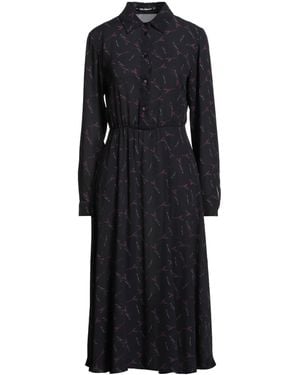 Karl Lagerfeld Midi-Kleid - Schwarz