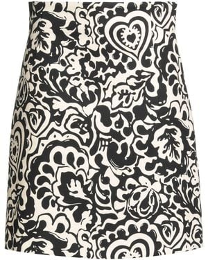 Weekend by Maxmara Mini Skirt Cotton, Elastane - Black