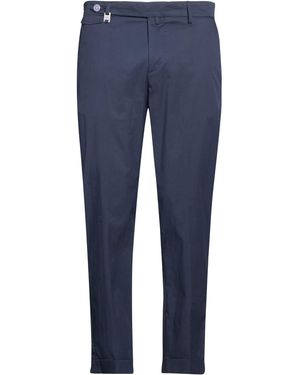 Barbati Slate Trousers Cotton, Polyamide, Elastane - Blue