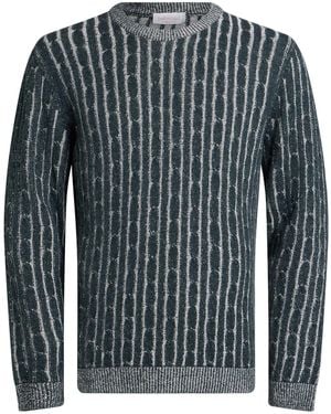 Bellwood Dark Sweater Cotton, Wool, Cashmere - Blue