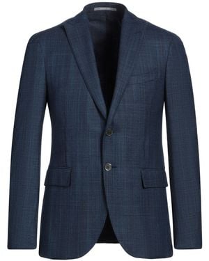 Michael Kors Slate Blazer Wool, Elastane - Blue