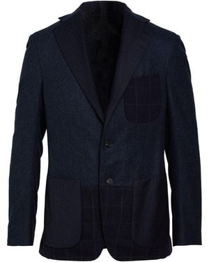 Caruso Blazer Wool - Blue