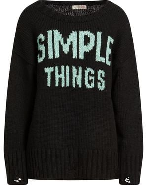 Shopart Jumper Acrylic, Polyester, Viscose, Metallic Polyester - Black