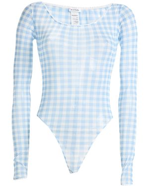 Acne Studios Azure Bodysuit Nylon - Blue