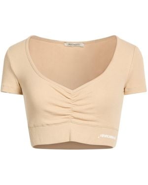 hinnominate Top Cotton, Elastane - Natural
