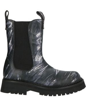 Moschino Ankle Boots Calfskin - Black