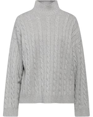 Peserico Turtleneck Virgin Wool, Silk, Viscose, Cashmere, Polyester - Grey