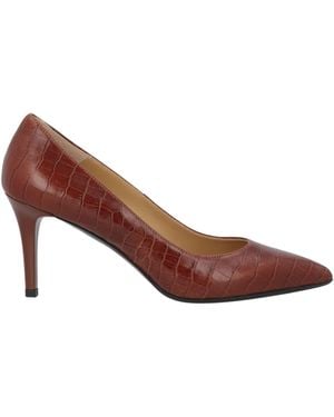 Loriblu Court Shoes Leather - Brown