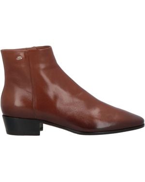 Santoni Ankle Boots Leather - Brown