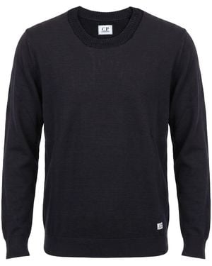 C.P. Company Sweater Wool - Blue