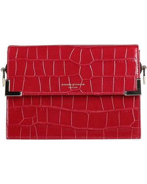 Aspinal of London Clutch Leather - Red
