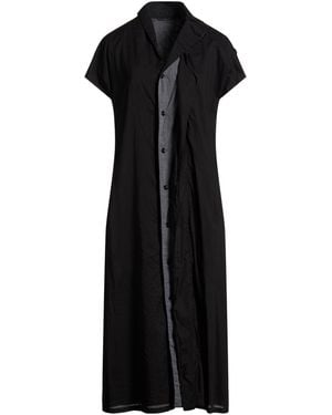 Y's Yohji Yamamoto Midi Dress - Black