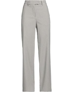 Semicouture Trousers Viscose - Grey