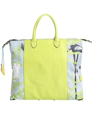 Gabs Lime Handbag Calfskin, Polyamide - Yellow