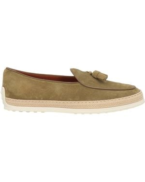 Tod's Military Loafers Leather - Natural