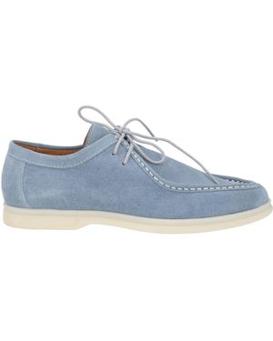Cerruti 1881 Lace-Up Shoes Cow Leather - Blue
