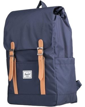 Herschel Supply Co. Herschel Retreat Small -- Backpack Recycled Polyester, Leather - Blue