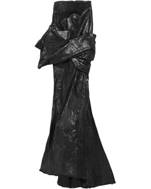 Rick Owens Denim Skirt - Black
