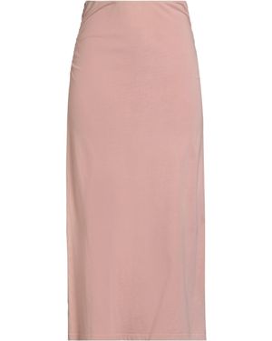 Xirena Midi Skirt Cotton - Pink