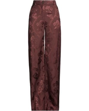Etro Trousers Viscose, Wool - Purple
