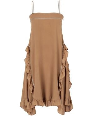 See By Chloé Midi Dress - Natural