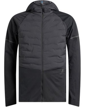 Odlo Jacket Recycled Polyester, Elastane - Black