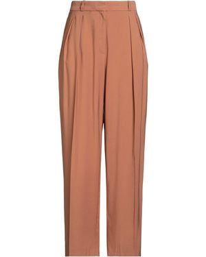 Vanessa Bruno Camel Pants Viscose, Polyester - Natural