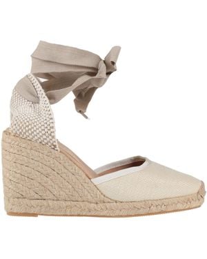 MyChalom Ivory Espadrilles Textile Fibers - Natural