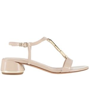 Albano Sandals Textile Fibers - Natural