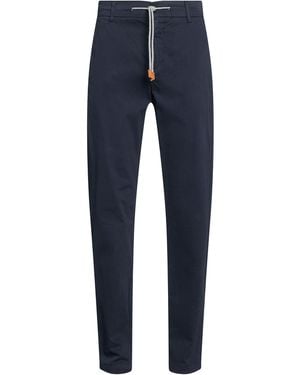 Eleventy Pants Cotton, Elastane - Blue